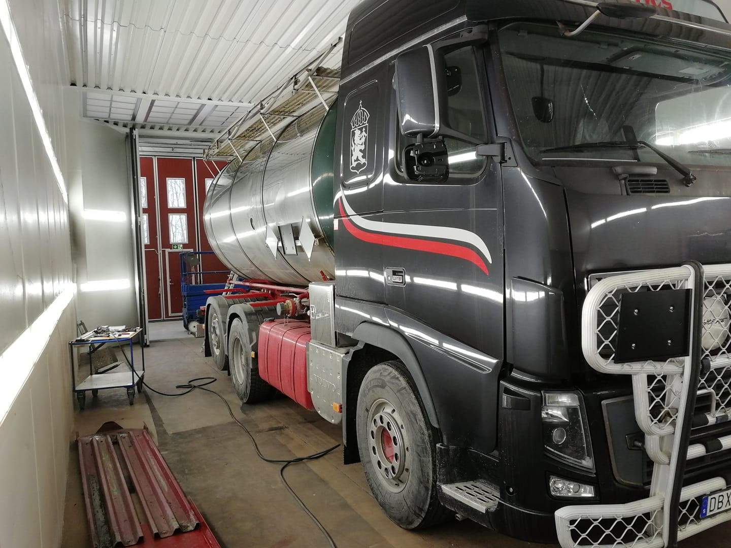 Lackbox för stora fordon – 1